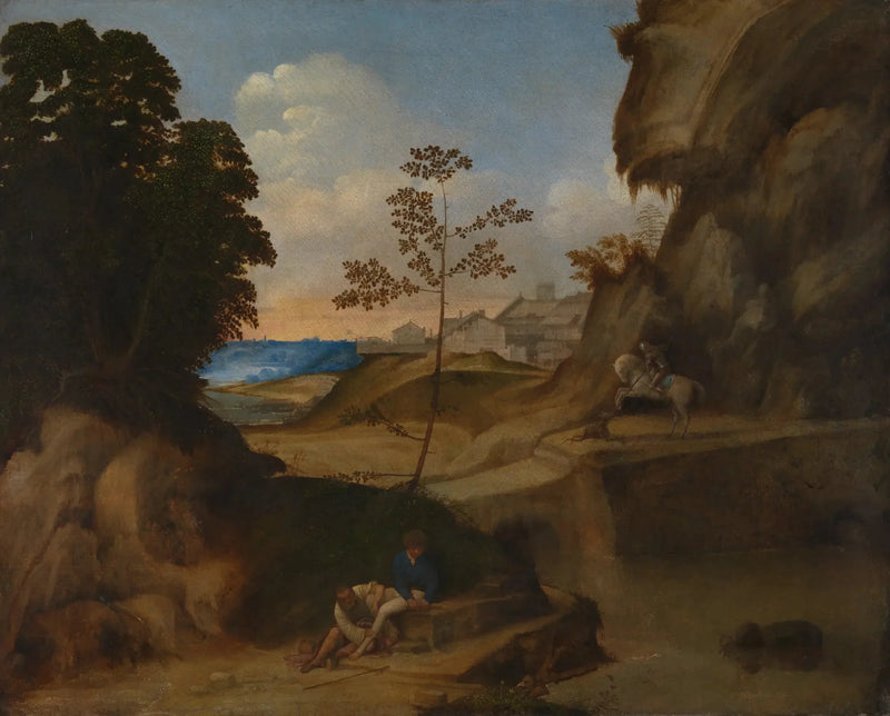 Sonnenuntergang - Giorgione