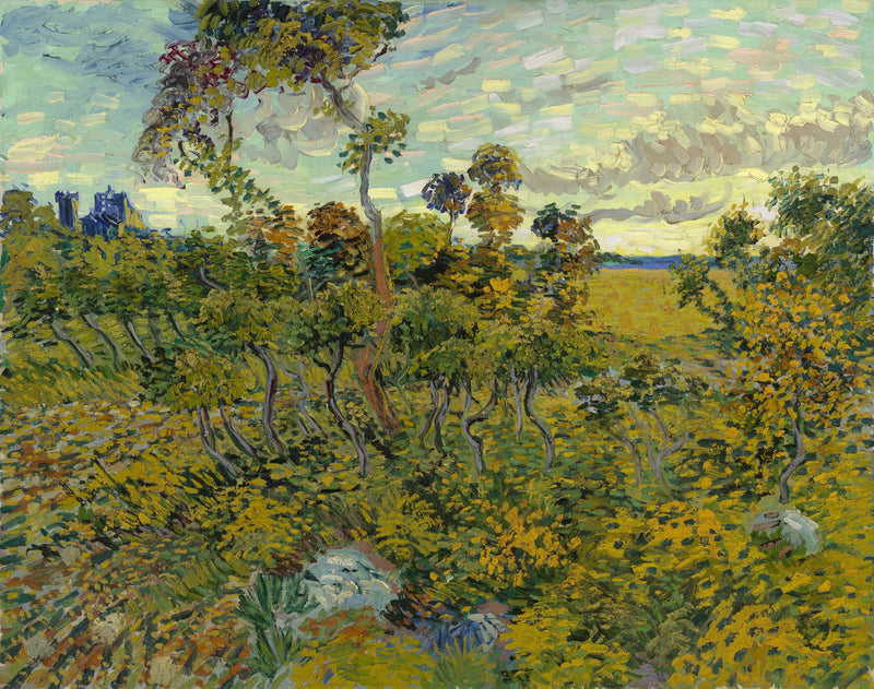 Sonnenuntergang in Montmajour - Vincent van Gogh