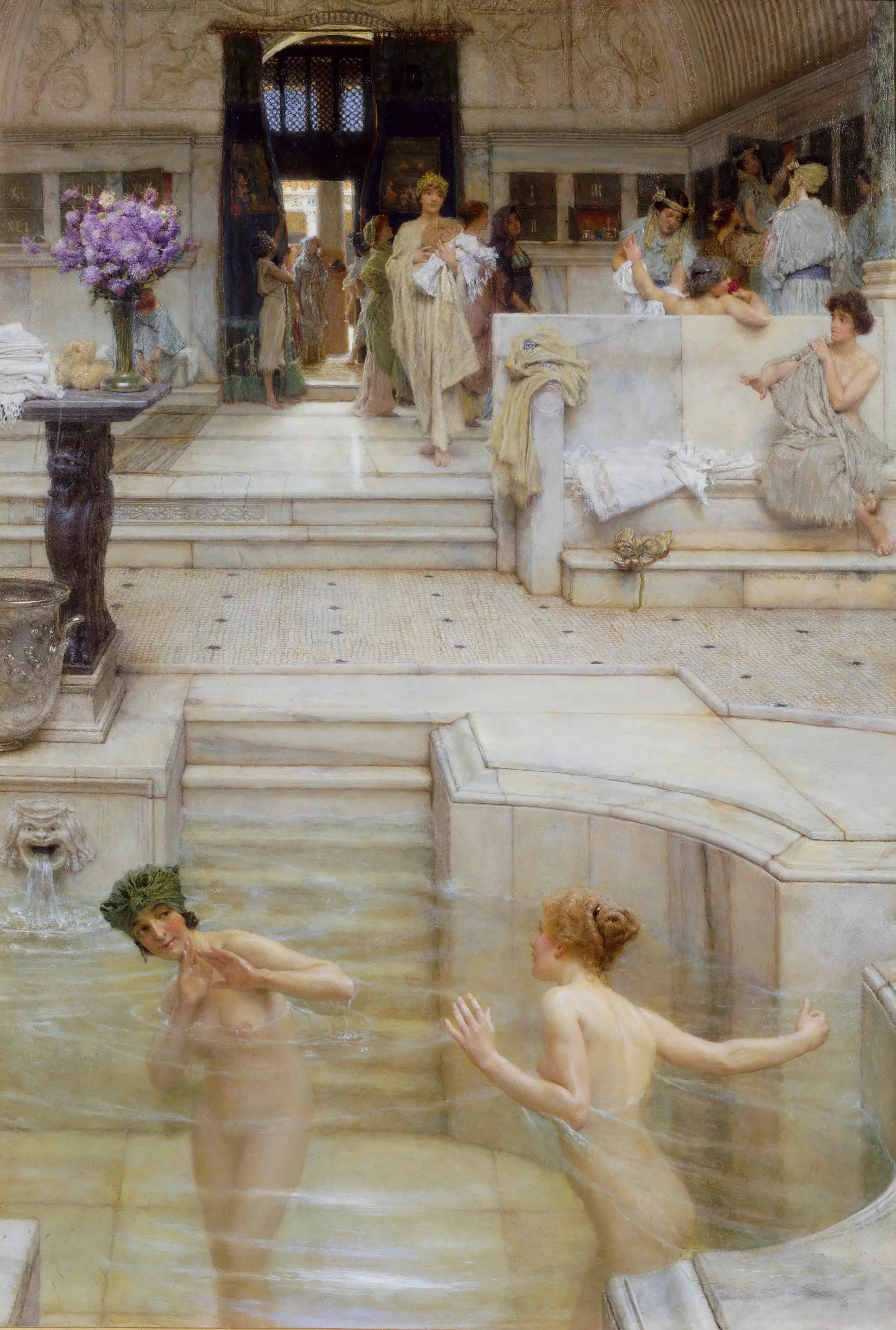 Coup de cœur de Coutume - Lawrence Alma-Tadema image 1 copie peinte à la main à l’huile