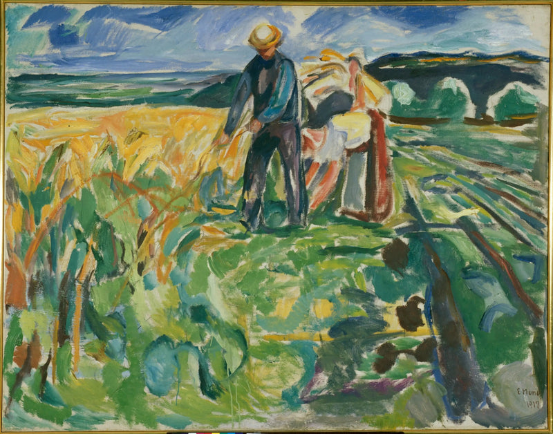 Maisernte - Edvard Munch