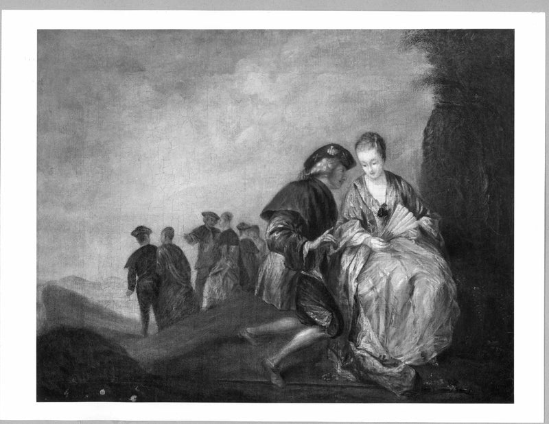 Liebespaar - Antoine Watteau