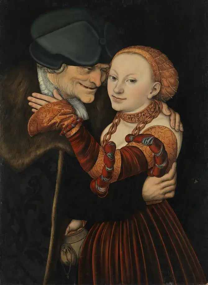 Paar unpassend - Lucas Cranach der Ältere