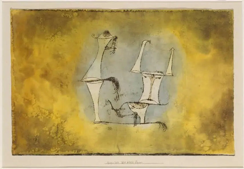 Primitivpaar - Paul Klee