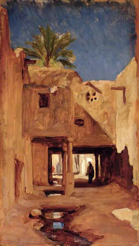 Gericht in Algier - Frederic Leighton