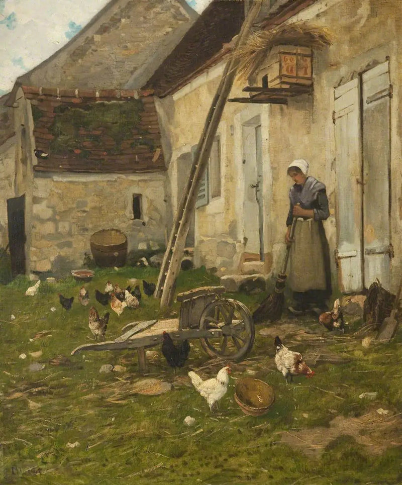 Hofplatz - Jean-François Millet