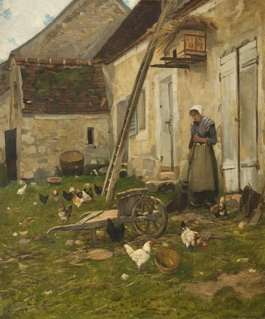 Hofplatz - Jean-François Millet
