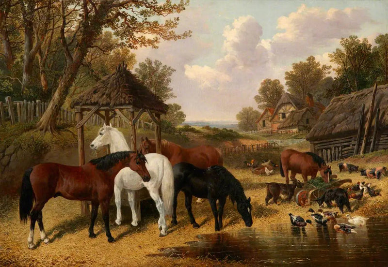 Hofplatz - John Frederick Herring, Sr.