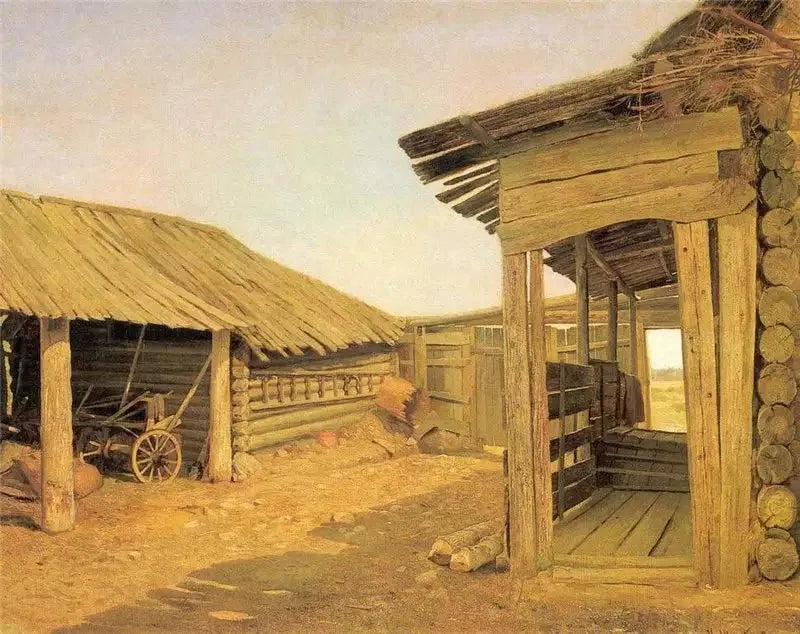 Dorfplatz - Ivan Chichkine