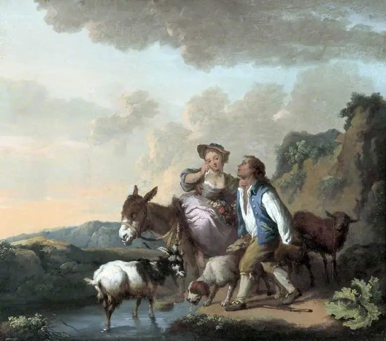 Ländliche Szene - François Boucher