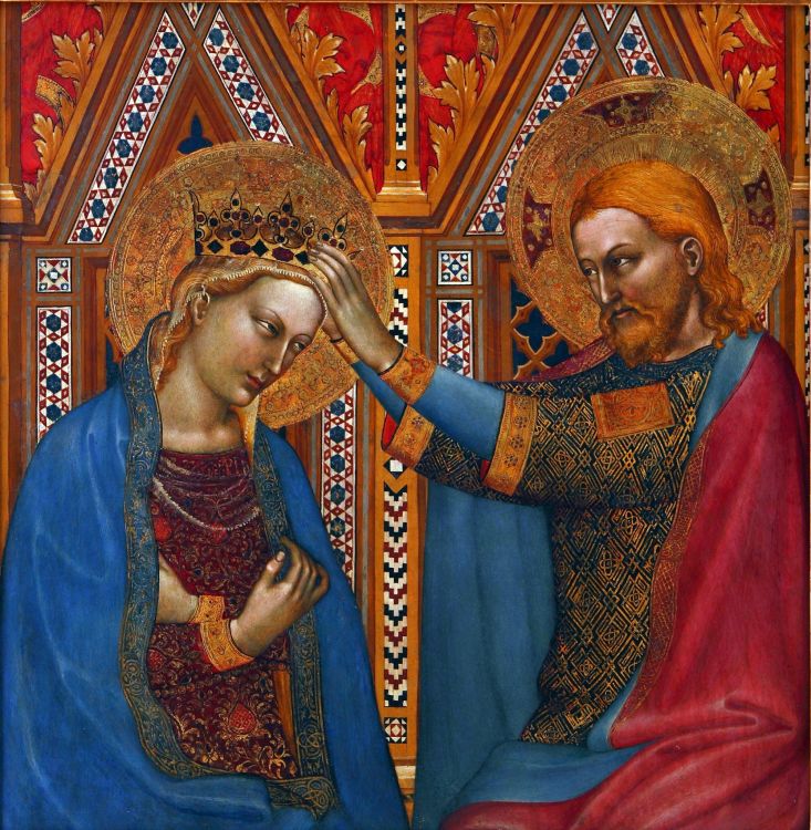 Krönung der Jungfrau - Giovanni da Milano