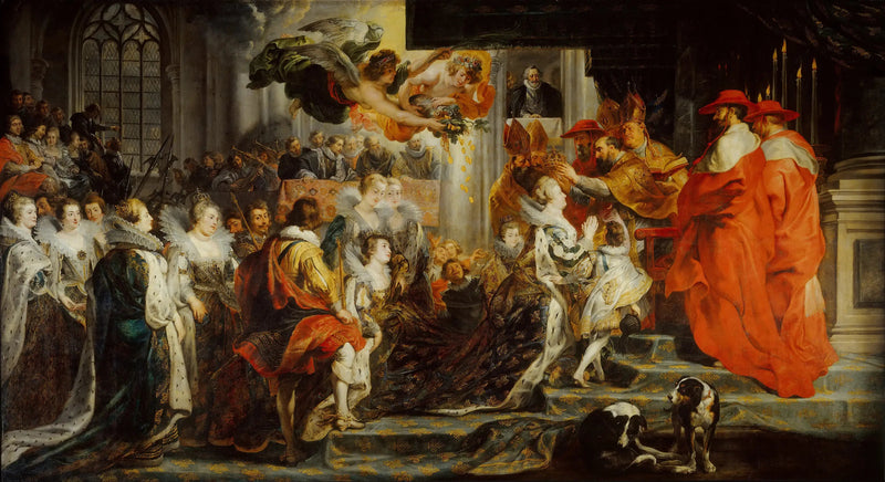 Krönung von Maria de' Medici am 13. Mai 1610 - Peter Paul Rubens