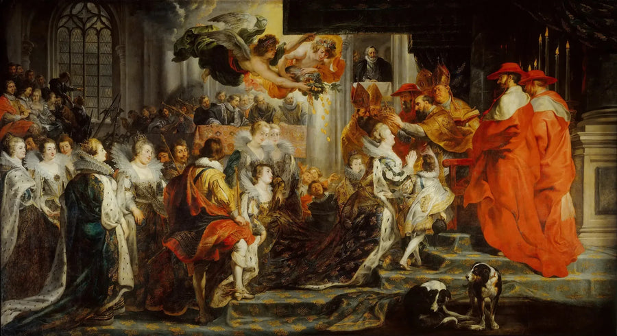 Krönung von Maria de' Medici am 13. Mai 1610 - Peter Paul Rubens