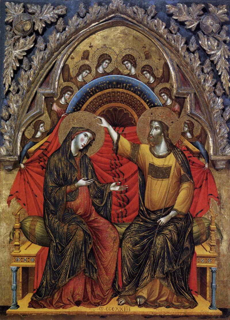 Krönung Mariens - Paolo Veneziano