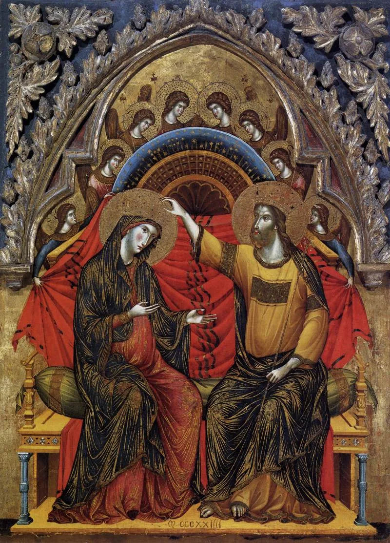 Krönung Mariens - Paolo Veneziano