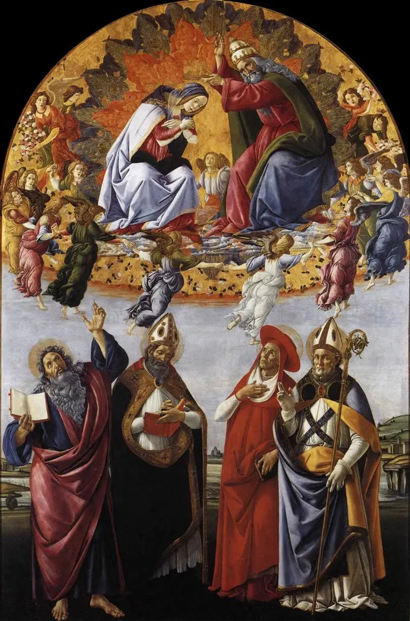 Retabel von San Marco - Sandro Botticelli