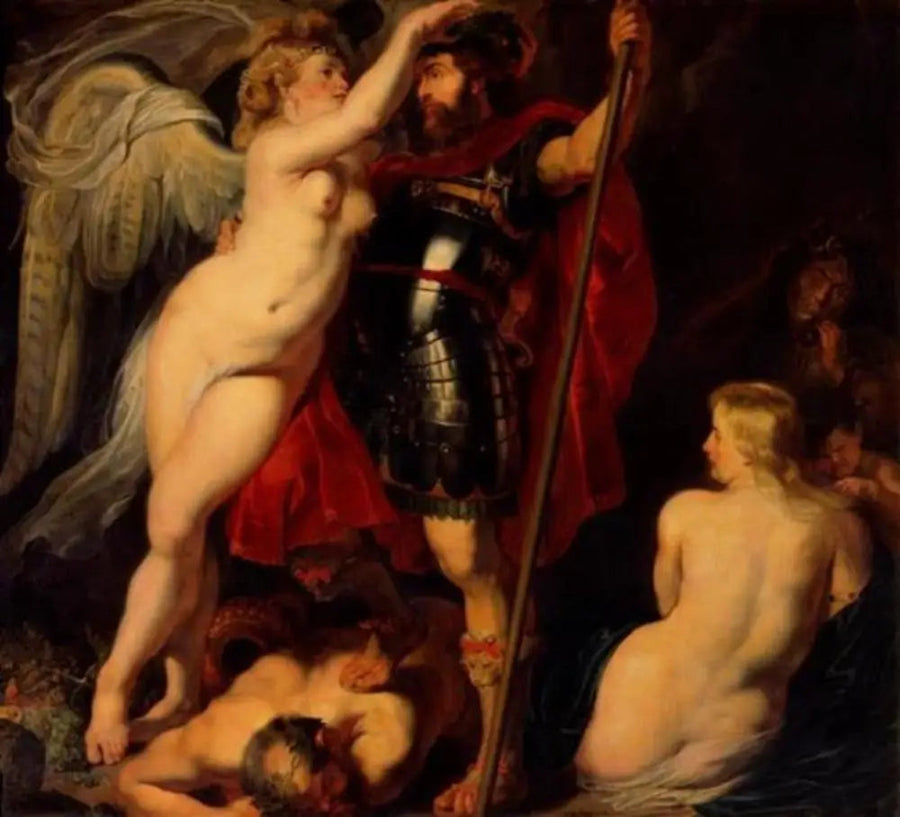 Den Helden krönen - Peter Paul Rubens