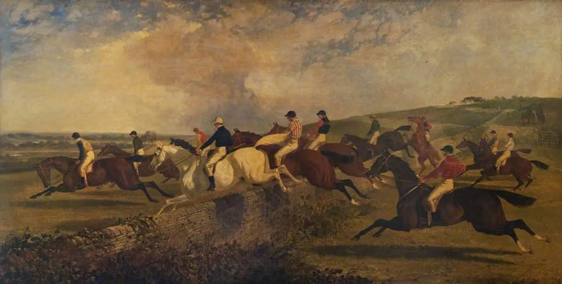 Hindernisrennen in Punchestown - John Frederick Herring, Sr.