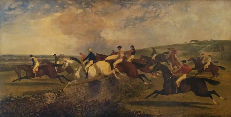 Hindernisrennen in Punchestown - John Frederick Herring, Sr.