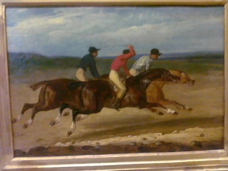 Pferderennen - Théodore Géricault