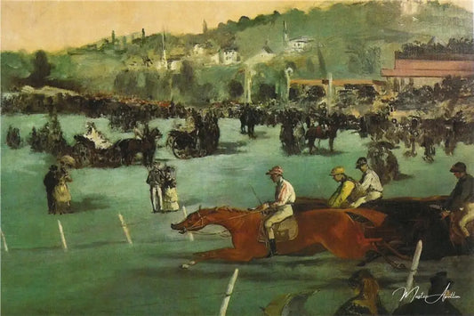 Courses de chevaux - Edouard Manet - Reproductions de tableaux et peintures haut de gamme