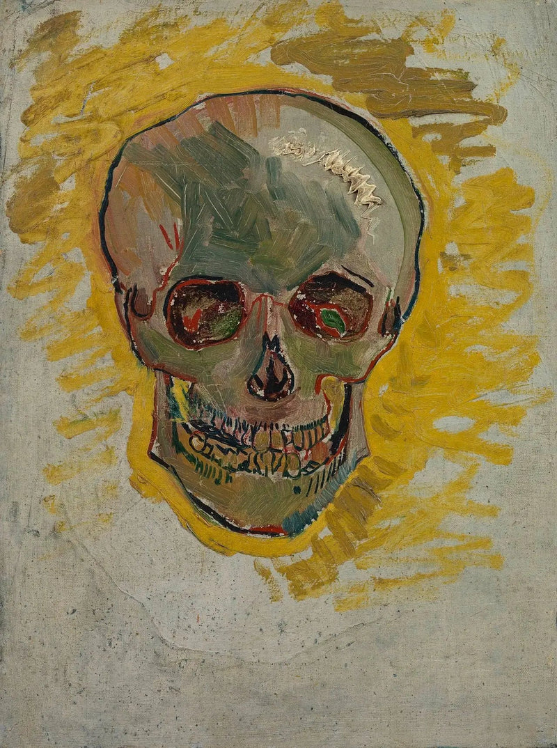 Schädel eines Skeletts - Vincent van Gogh