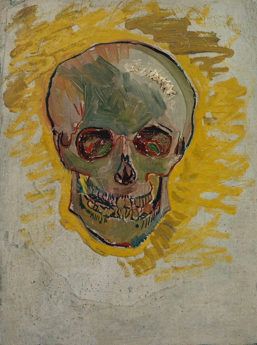 Schädel eines Skeletts - Vincent van Gogh