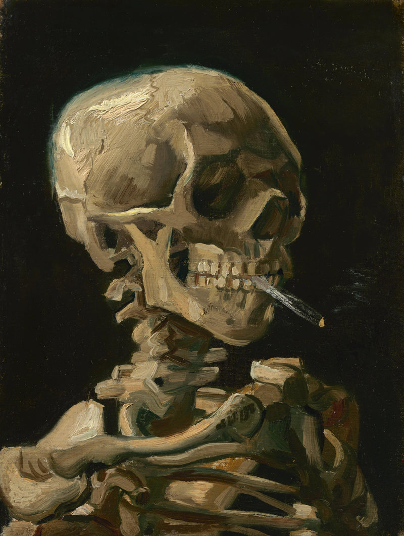 Kranich mit brennender Zigarette - Vincent van Gogh