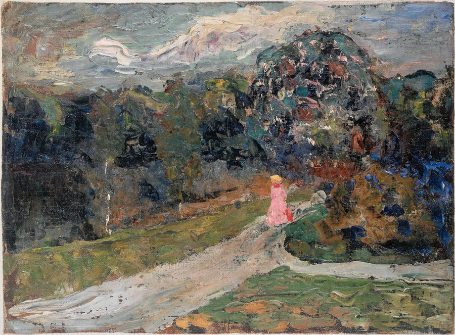 Abenddämmerung im Englischen Garten, München - Vassily Kandinsky