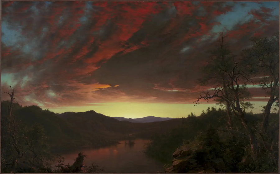 Dämmerung in der Wildnis - Frederic Edwin Church