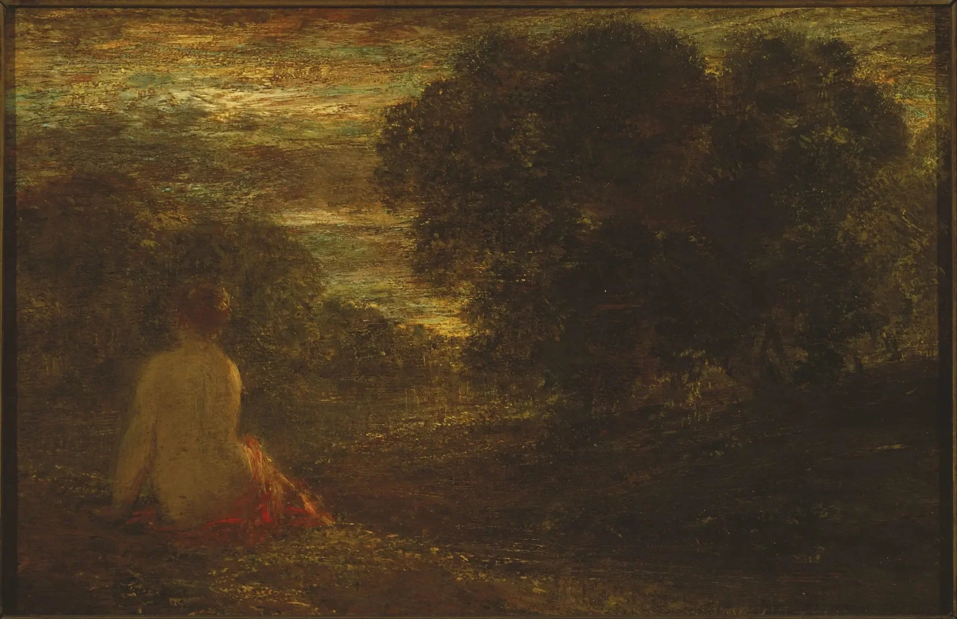 Crépuscule - Henri Fantin-Latour image 1 reproduction de peinture à l’huile