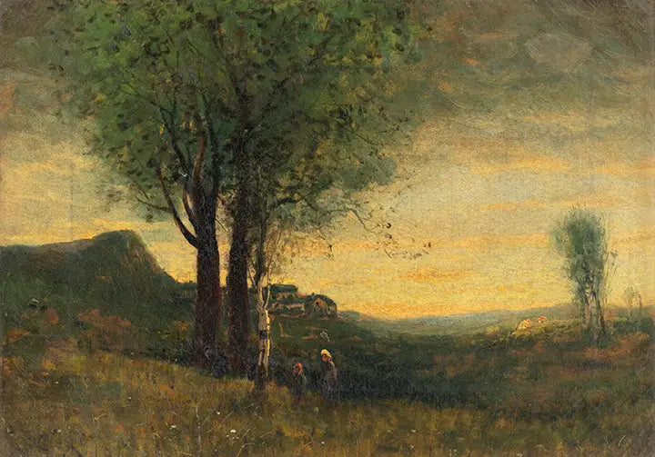 Dämmerung - Jean-Baptiste Camille Corot