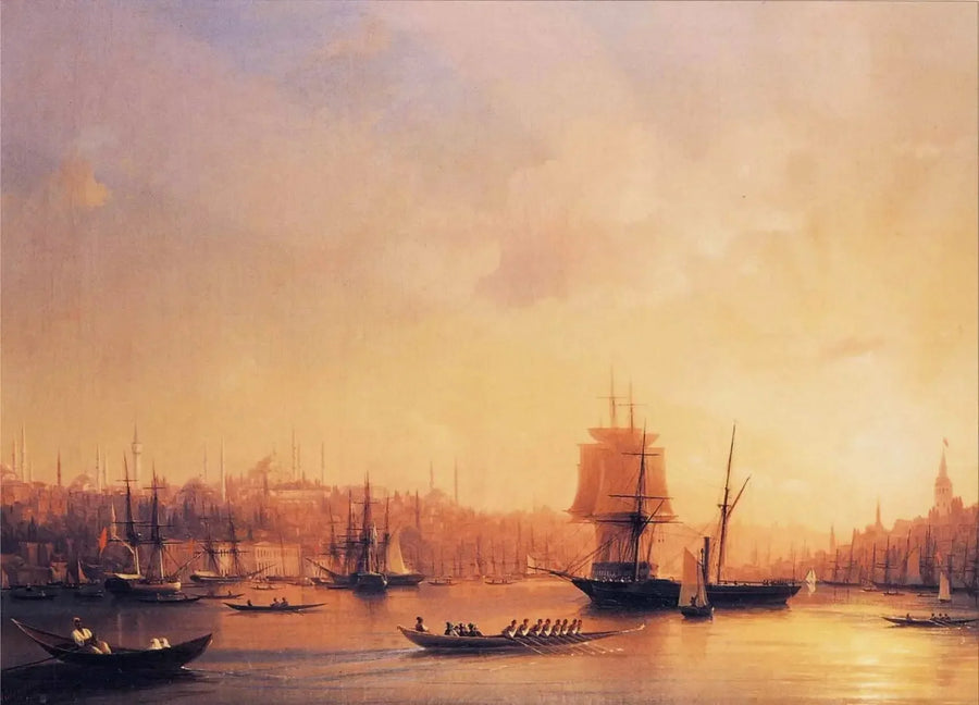 Dämmerung über dem Goldenen Horn - Ivan Aïvazovski