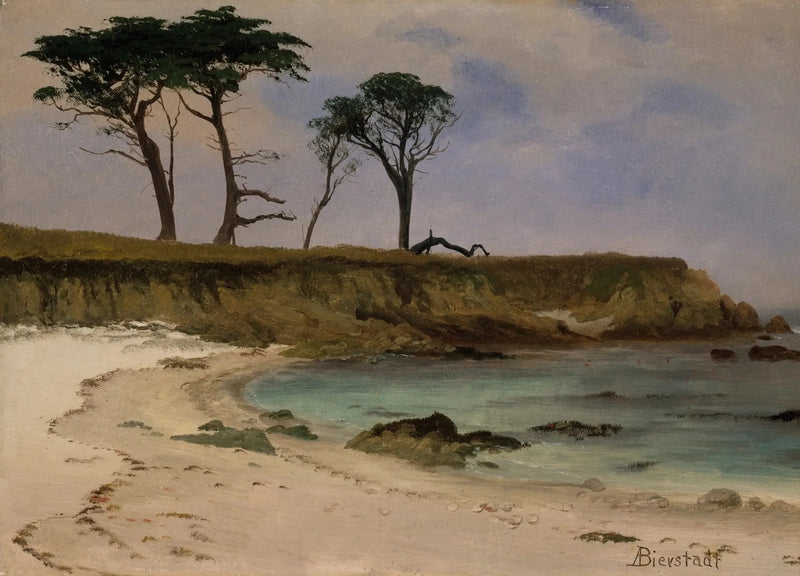 Meeresbucht - Albert Bierstadt