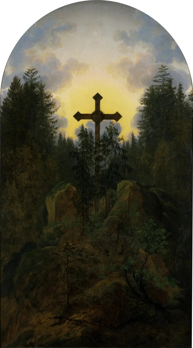 Kreuz in den Bergen - Caspar David Friedrich