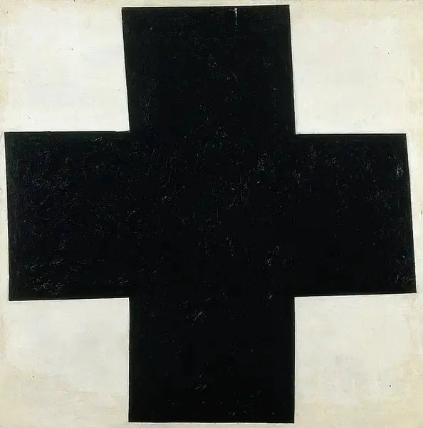 Schwarzes Kreuz - Kazimir Malevich