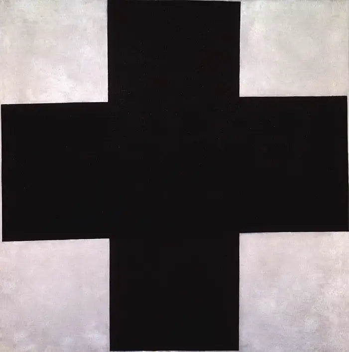 Schwarzes Kreuz - Kazimir Malevich