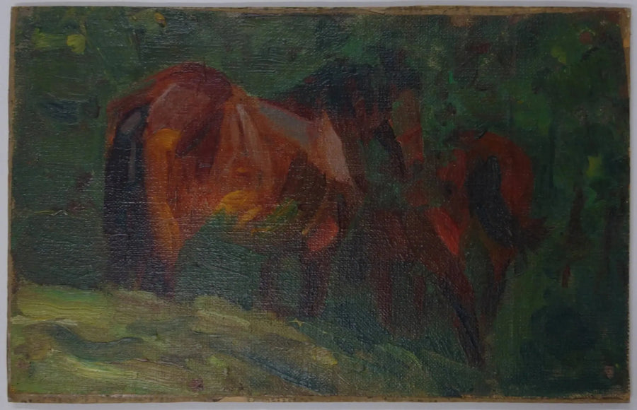 Pferdezeichnung II - Franz Marc