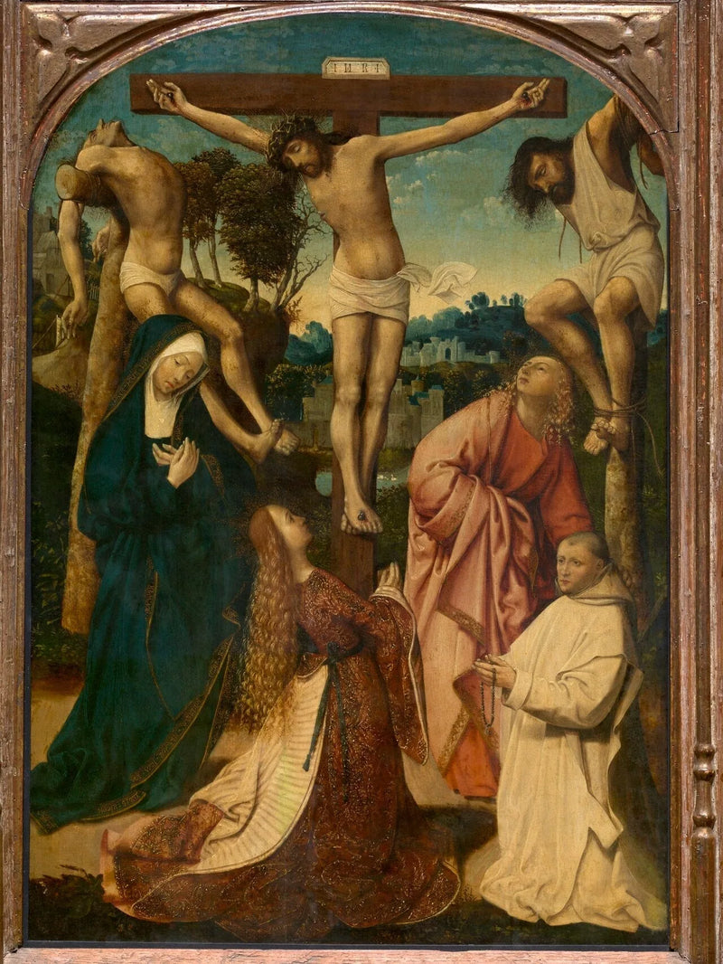 Kreuzigung - Jacob Cornelisz van Oostsanen