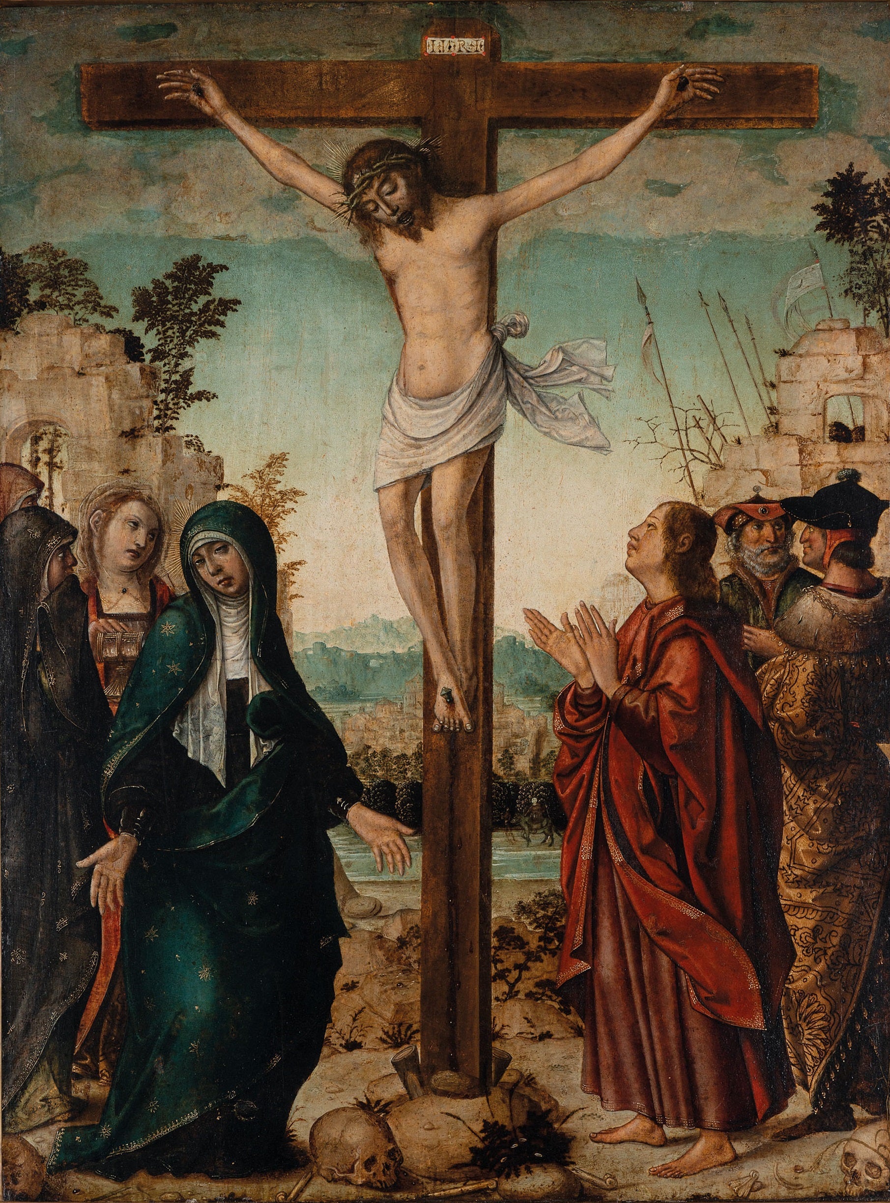 Crucifixion - Juan de Flandes - Alpha Reproduction