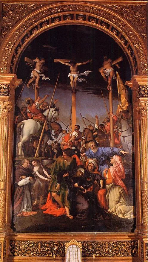 Kreuzigung - Lorenzo Lotto