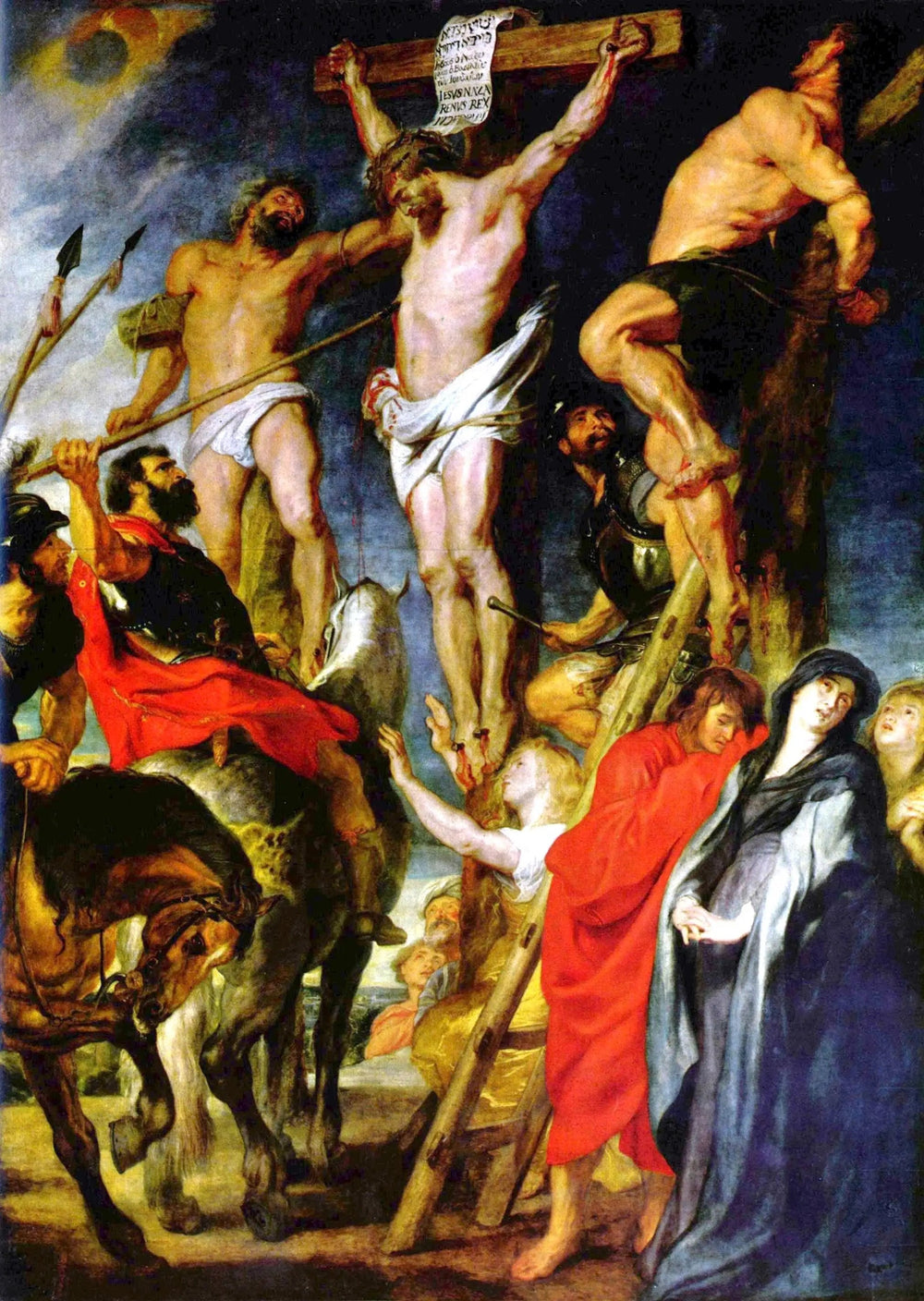 Crucifixion - Peter Paul Rubens image 1 copie de tableau peinte à la main