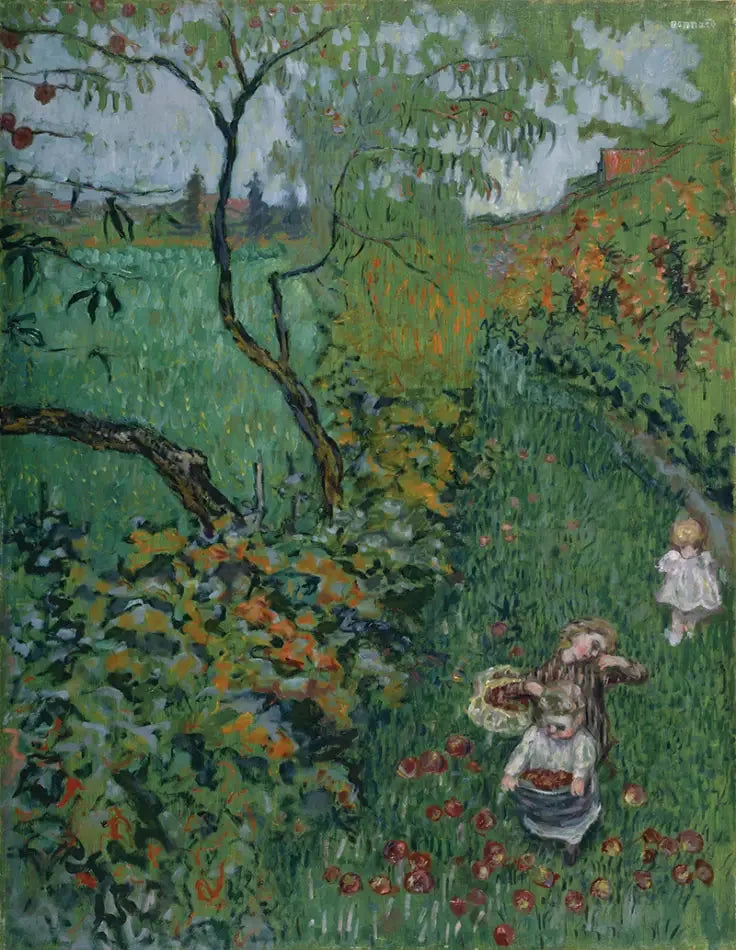 Apfelernte - Pierre Bonnard