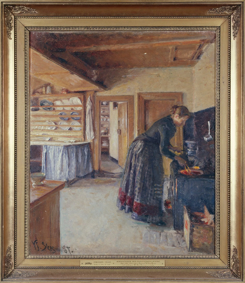 Kochen mit der Frau des Künstlers – Viggo Johansen