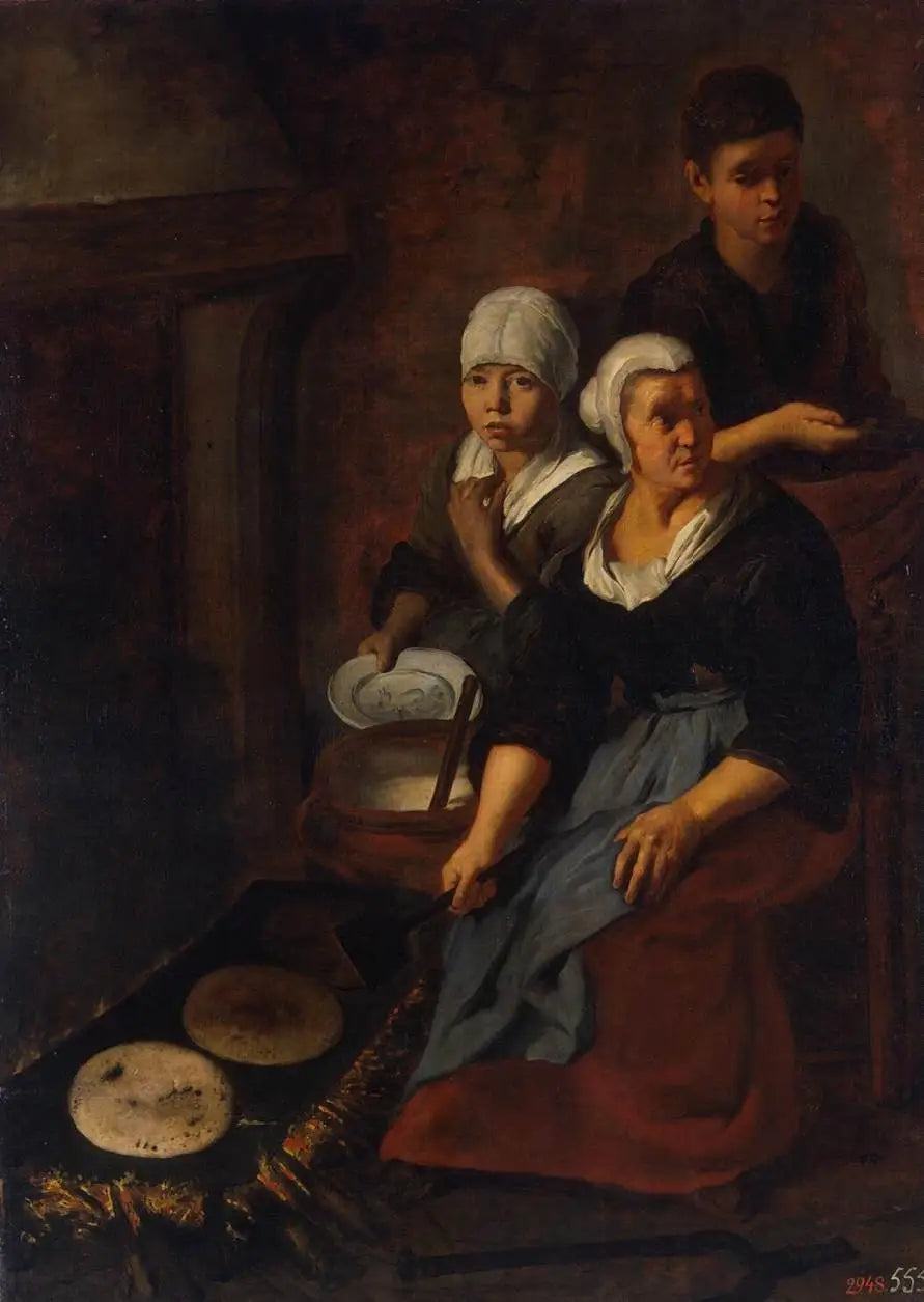 Flachpfannkuchenbraten - Bartolomé Esteban Murillo