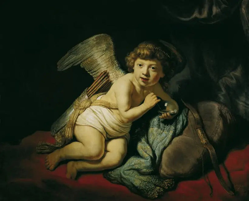 Amor mit der Seifenblase - Rembrandt