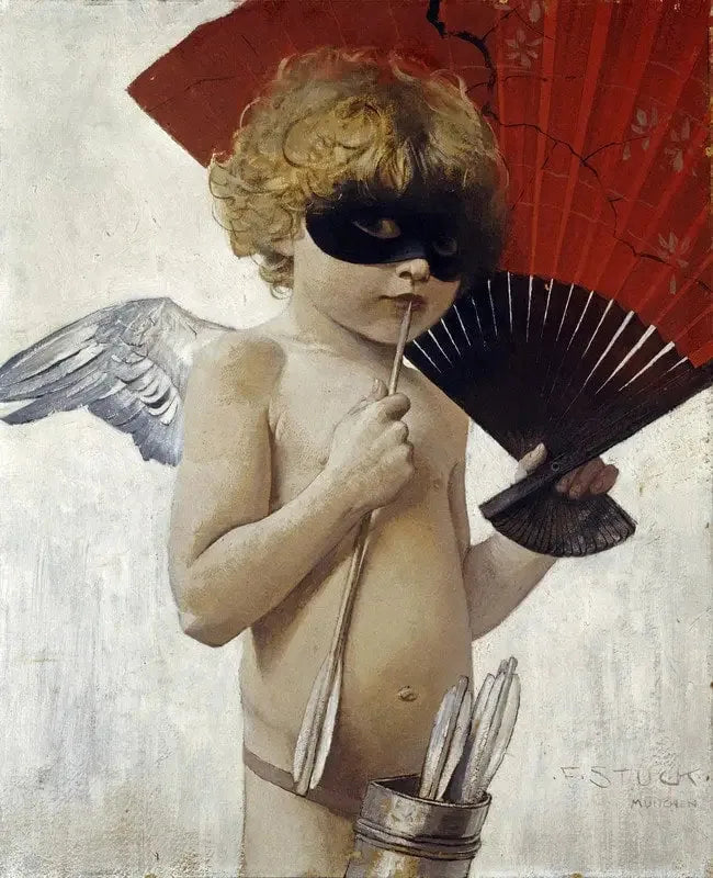 Amor auf dem Maskenball - Franz von Stuck