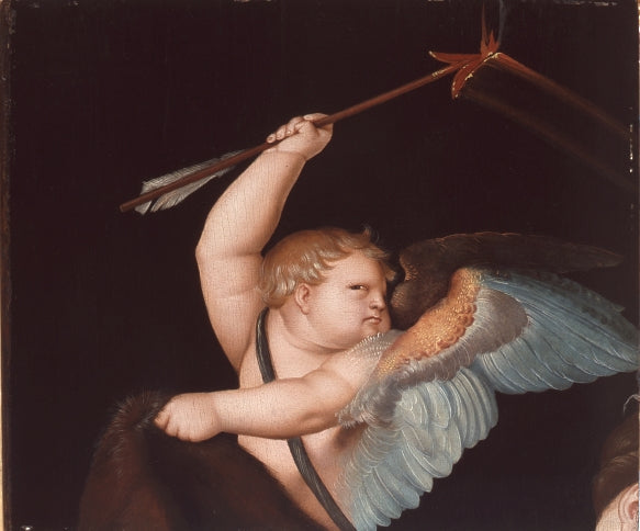 Cupidon mit brennender Pfeil - Hans Baldung Grien