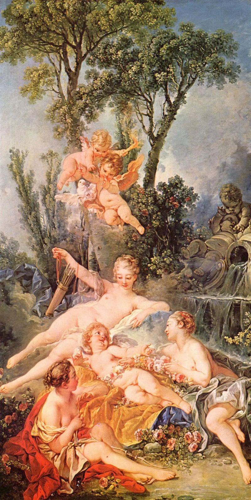 Cupidon gefangen - François Boucher