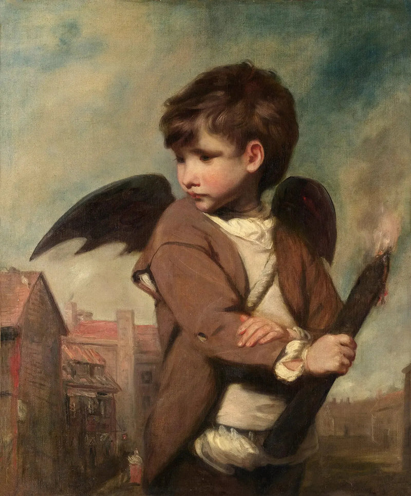 Cupidon als Link Boy - Joshua Reynolds