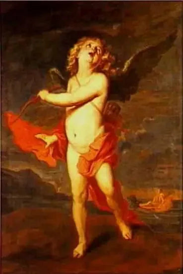 Amor und Neptun - Antoine van Dyck